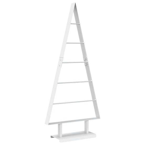 Arbre de noël en métal kuopio 90 cm acier blanc