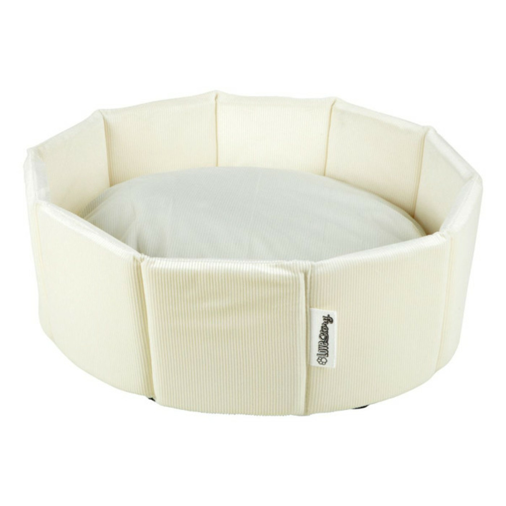 Panier rond chien & chat velours 