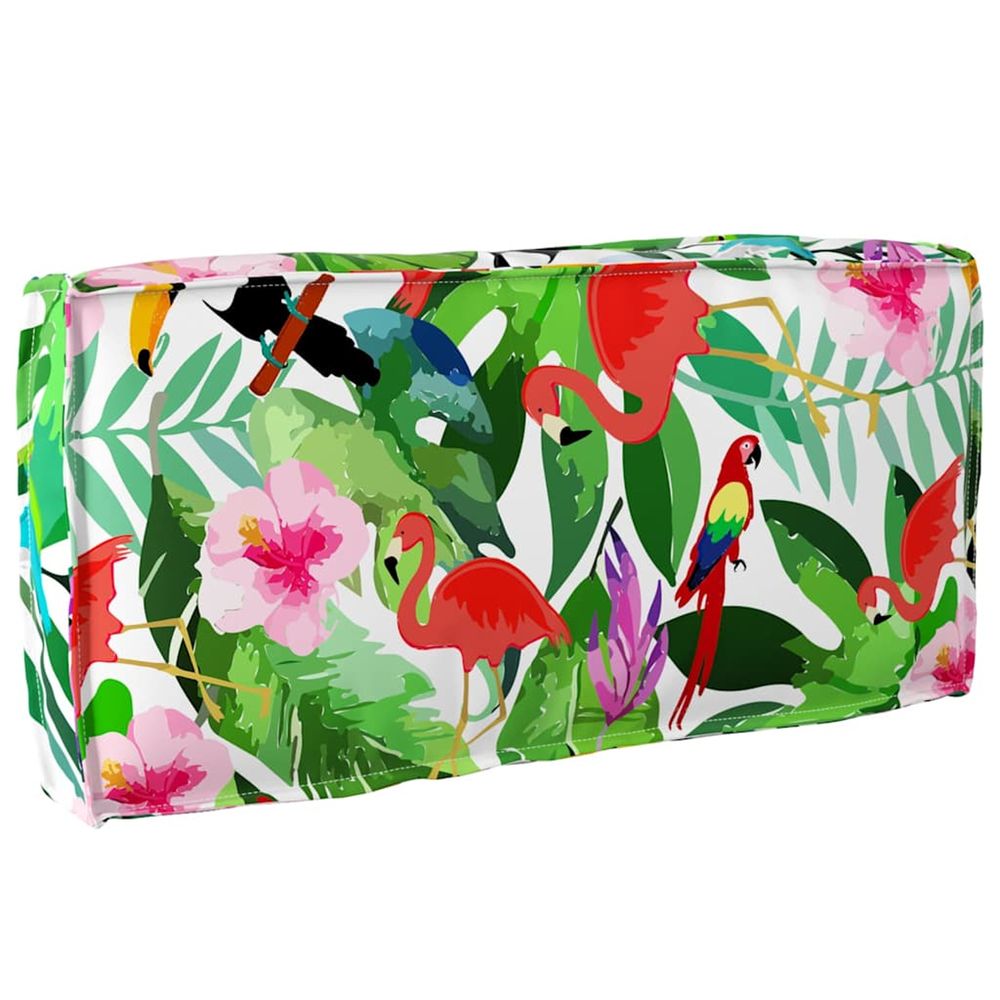 Coussin tissu oxford multicolore 80 x 40 x 12 cm