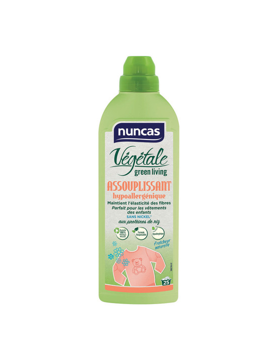 Assouplissant végétale tissus délicats 750ml - nuncas