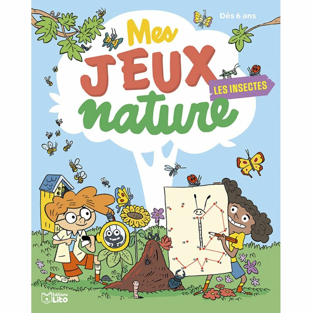 Mes jeux nature : les insectes