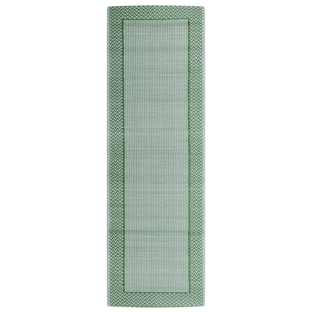 Tapis d'extérieur arakil vert 80x250 cm pp