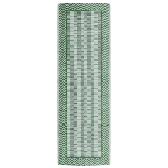 Tapis d'extérieur arakil vert 80x250 cm pp