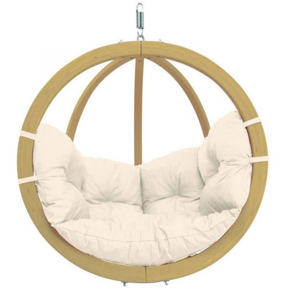 Fauteuil suspendu globo chair ecru