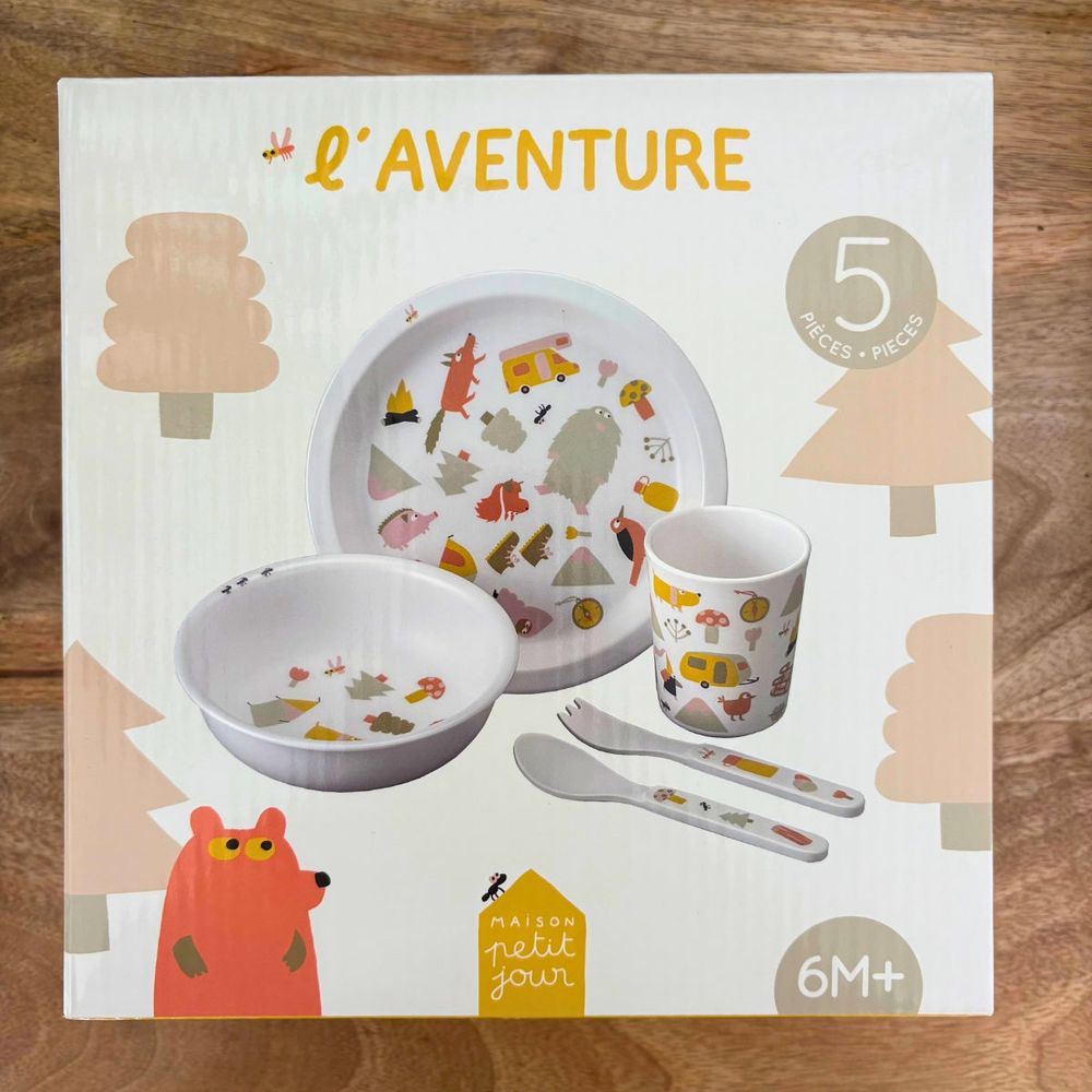 Service enfant 5 pièces - aventure