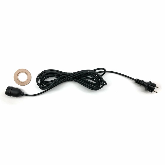 Câble électrique extérieur à douille e27 enna 5m
