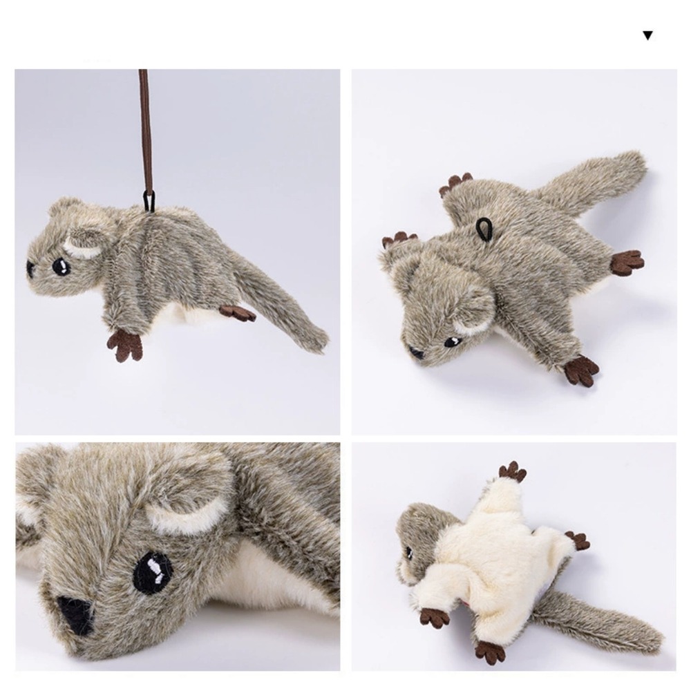 Dtopbuyage oiseau en peluche électrique - jouet pour chat