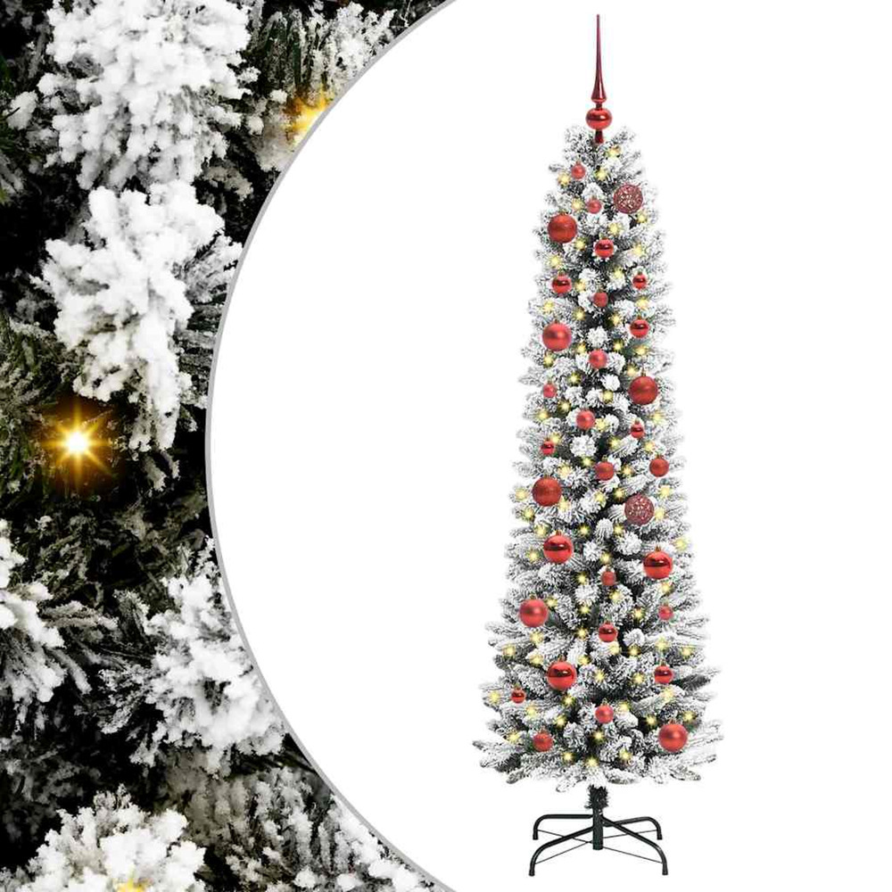 Sapin de noël artificiel blanc 150 cm pvc, métal et plastique
