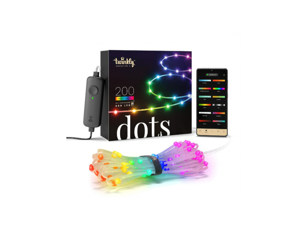 Guirlande lumineuse dots 200 led 10 m - twinkly