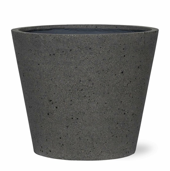 Pot bucket gris 50 cm