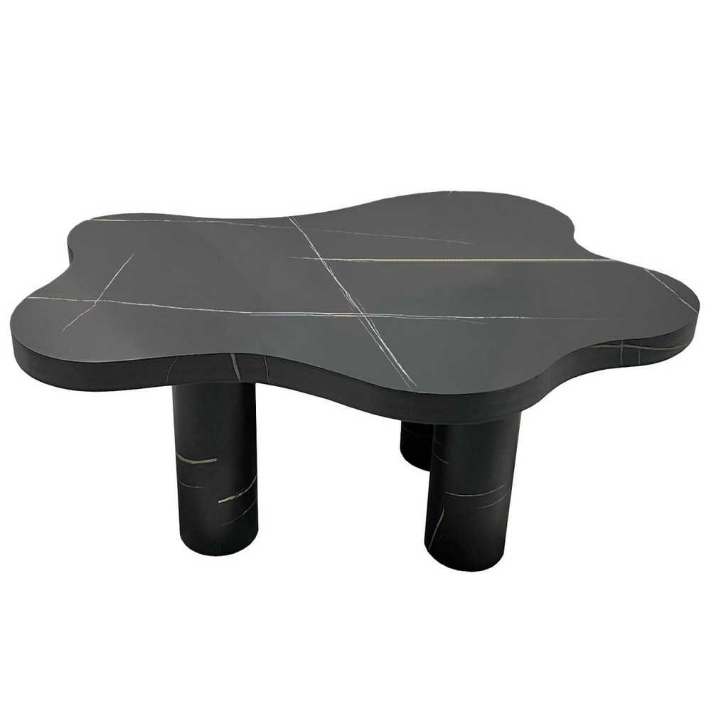 Table basse effet marbre 