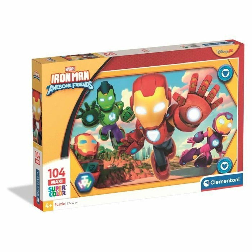 Puzzle iron man 104 pièces
