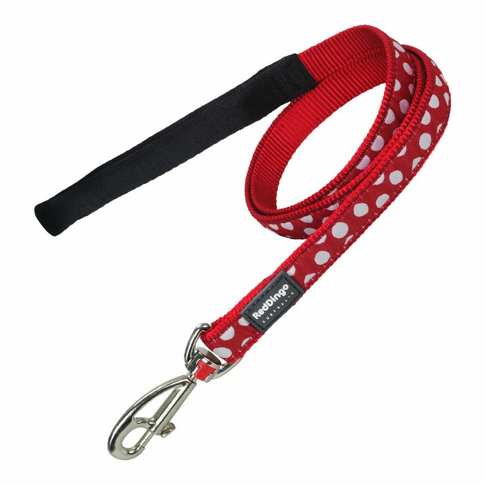 Laisse pour chien red dingo rouge points (1,2 x 120 cm)
