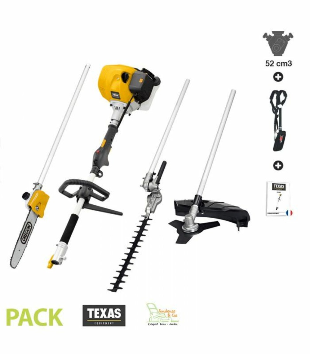 Multifonction thermique multi-outils 5 en 1 52cm3 bcu52m texas