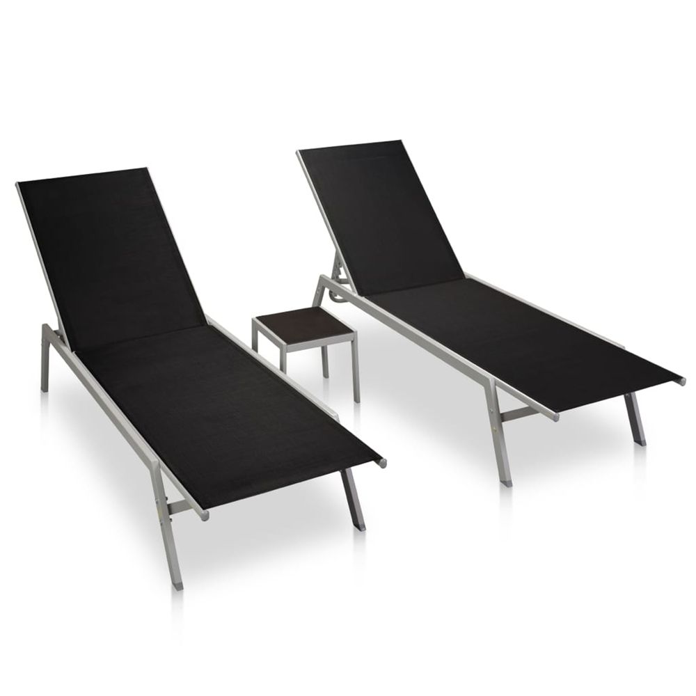 VIDAXL CHAISES LONGUES 2 12-(919436)