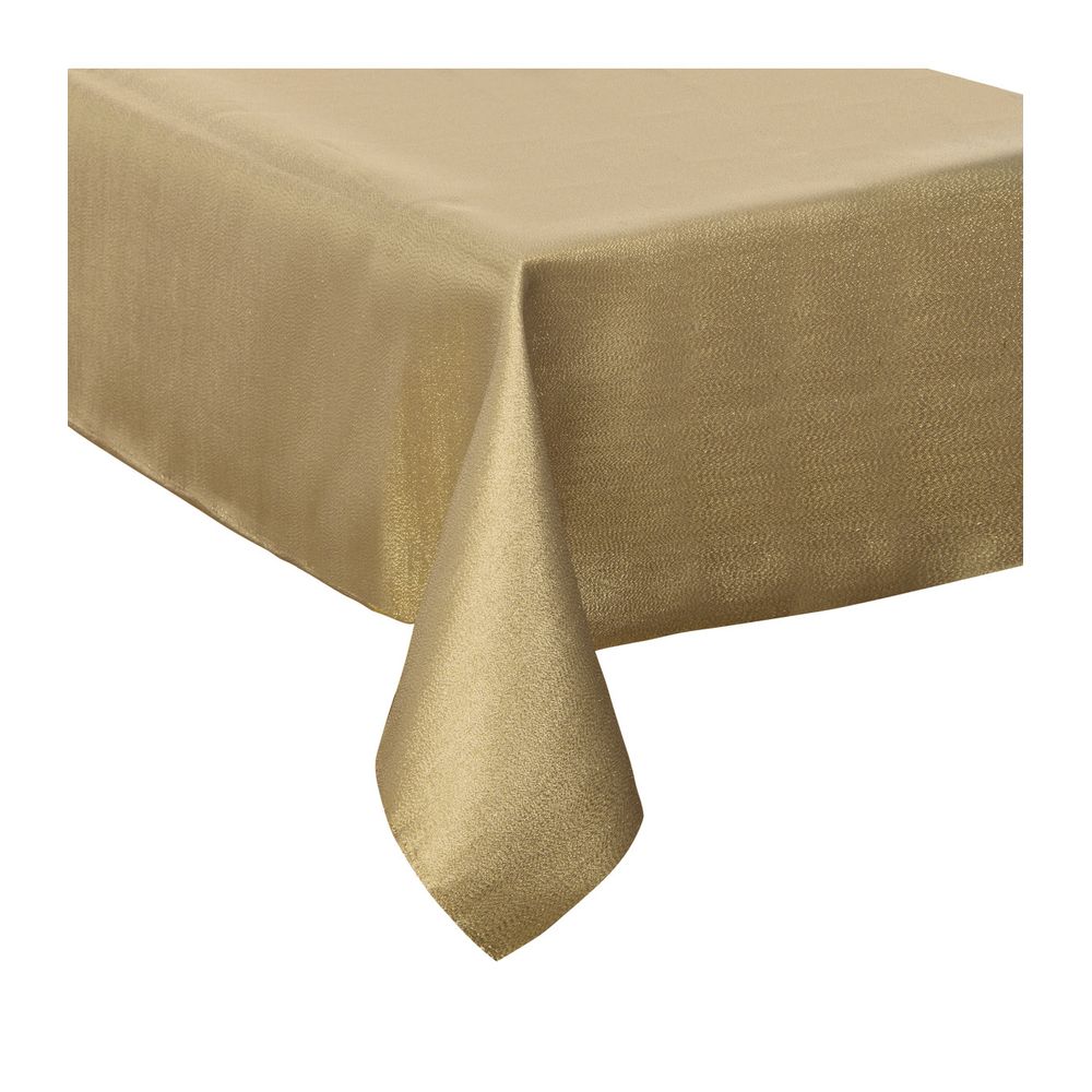Nappe doré pailleté 140 x 360 cm