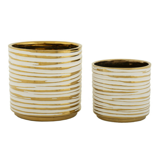 Lot de 2 vases en céramique