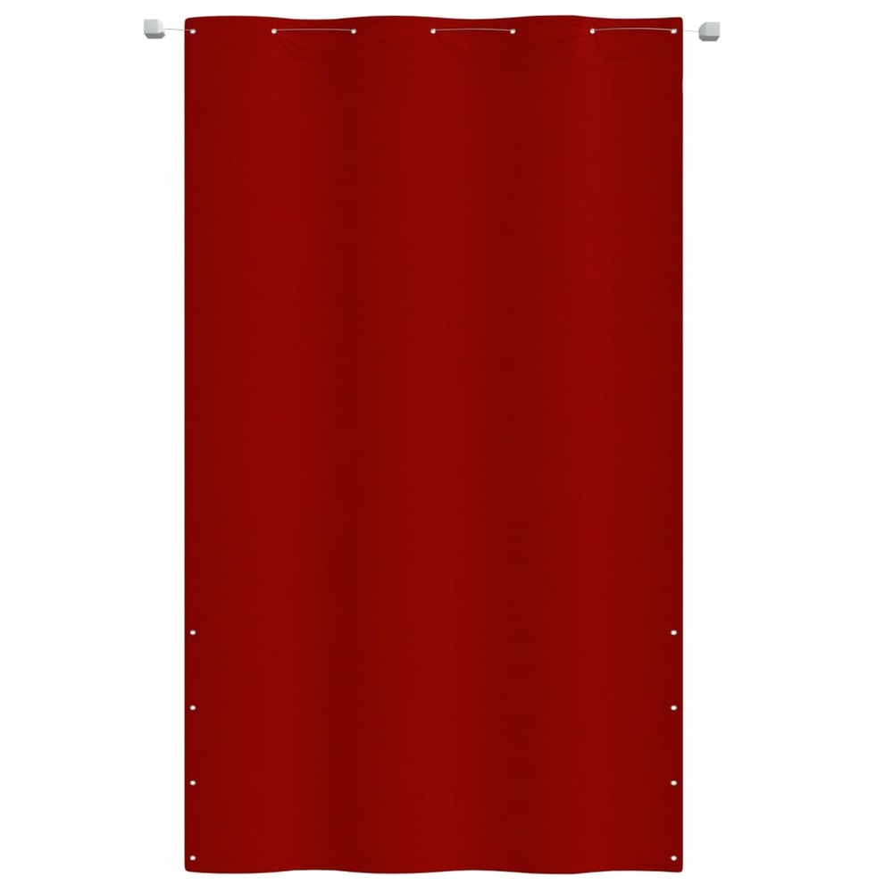 Écran de balcon rouge 140x240 cm tissu oxford