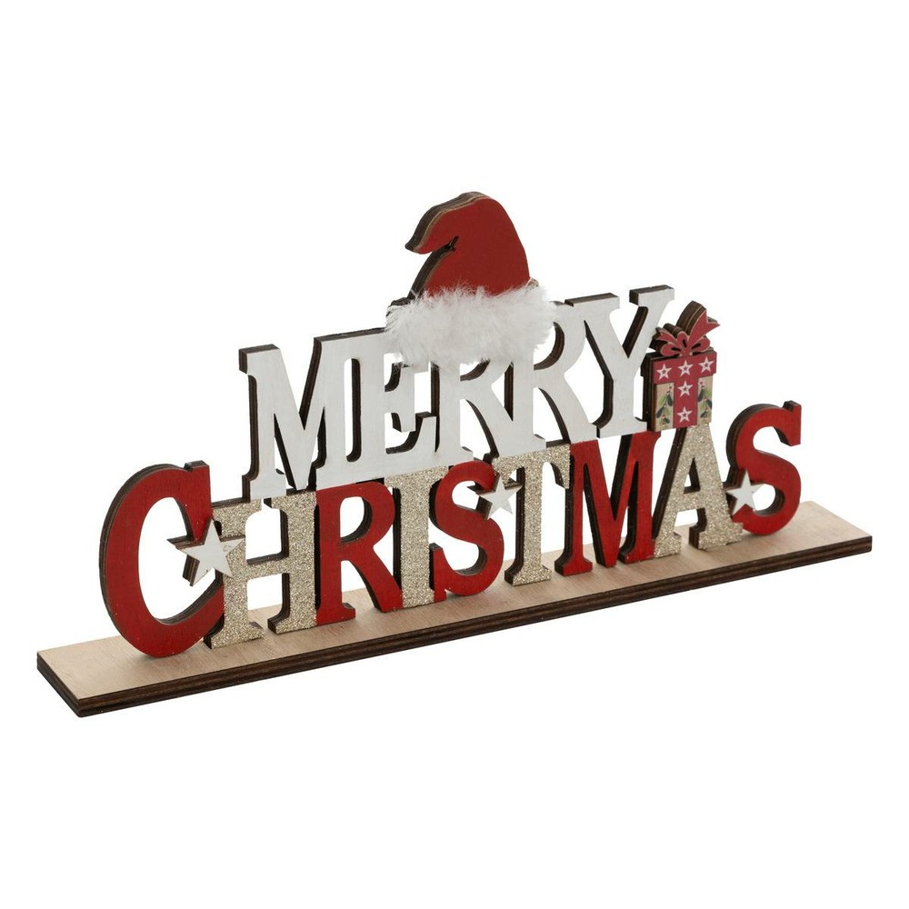 Mot bois merry christmas l30
