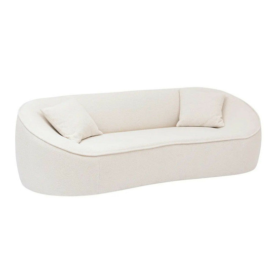 Canapé 3 places bouclette