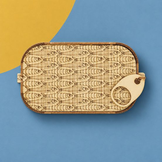 Maquette de boîte à bijoux en bois à assembler | marseille box