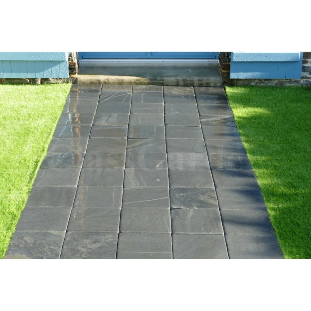 Pavé patiné 25 cm - pack 48 pièces - 3 m²
