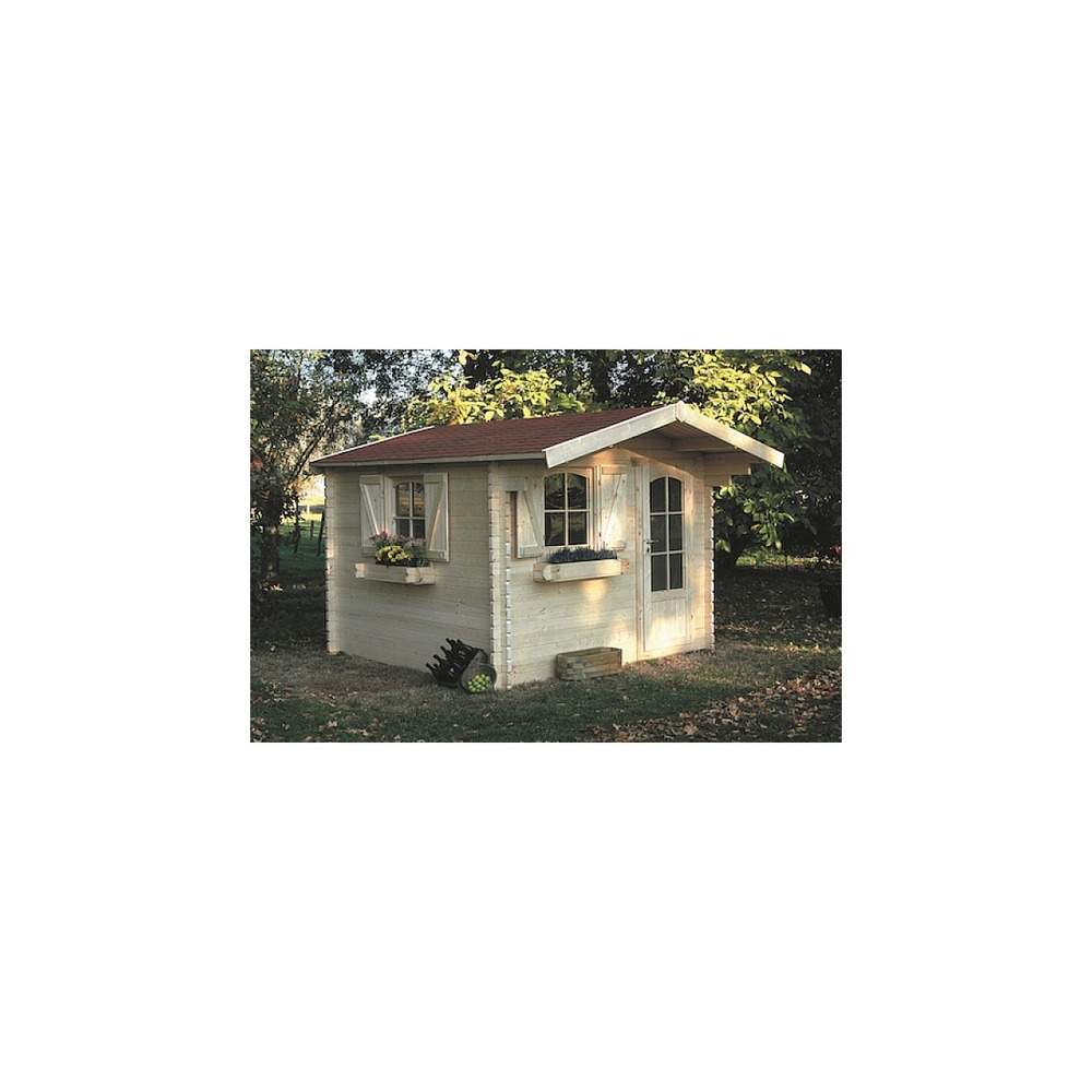 Abri de jardin maisonnette chalet de jardin chamonix 8,88m2