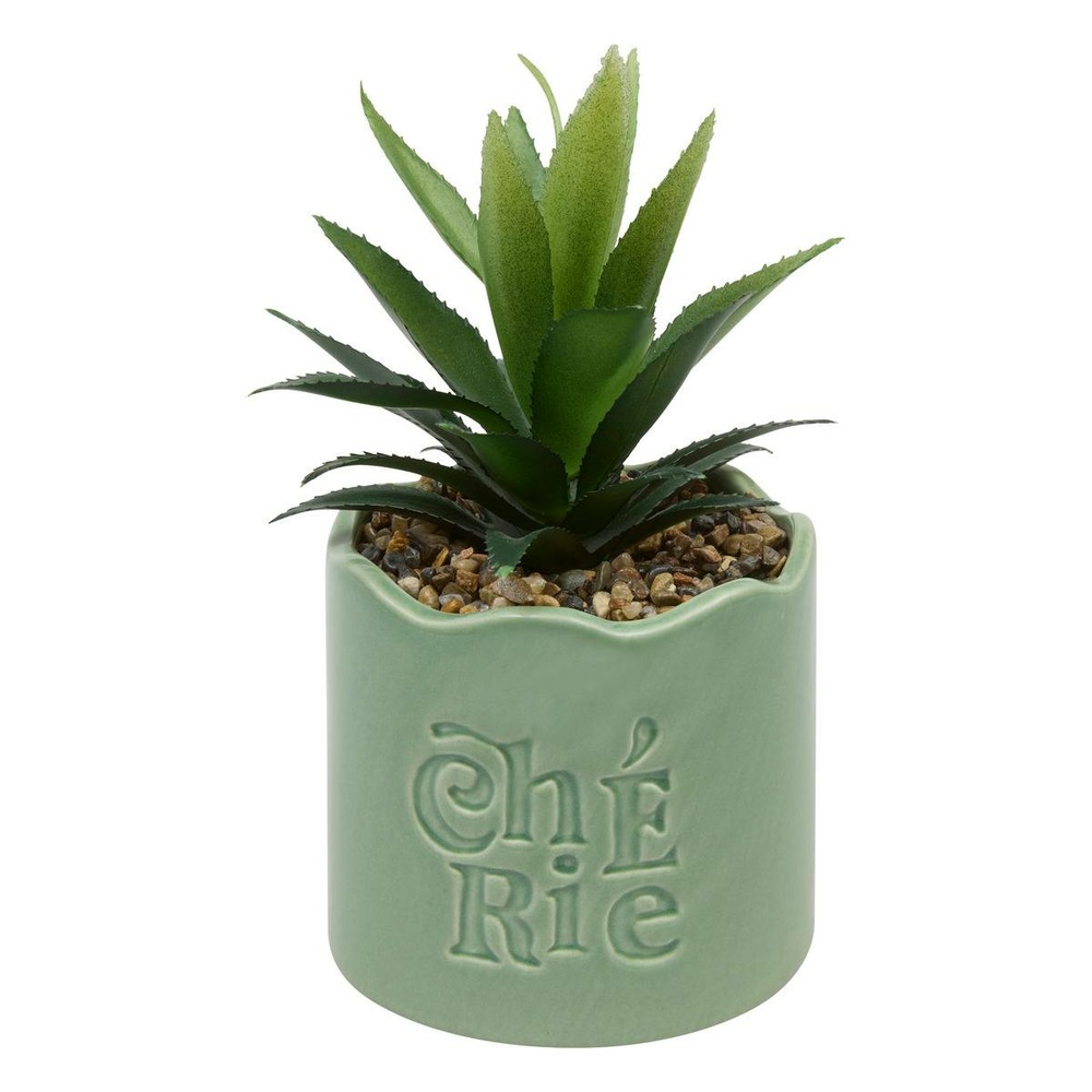 Plante artificielle en pot cheri 13x10cm