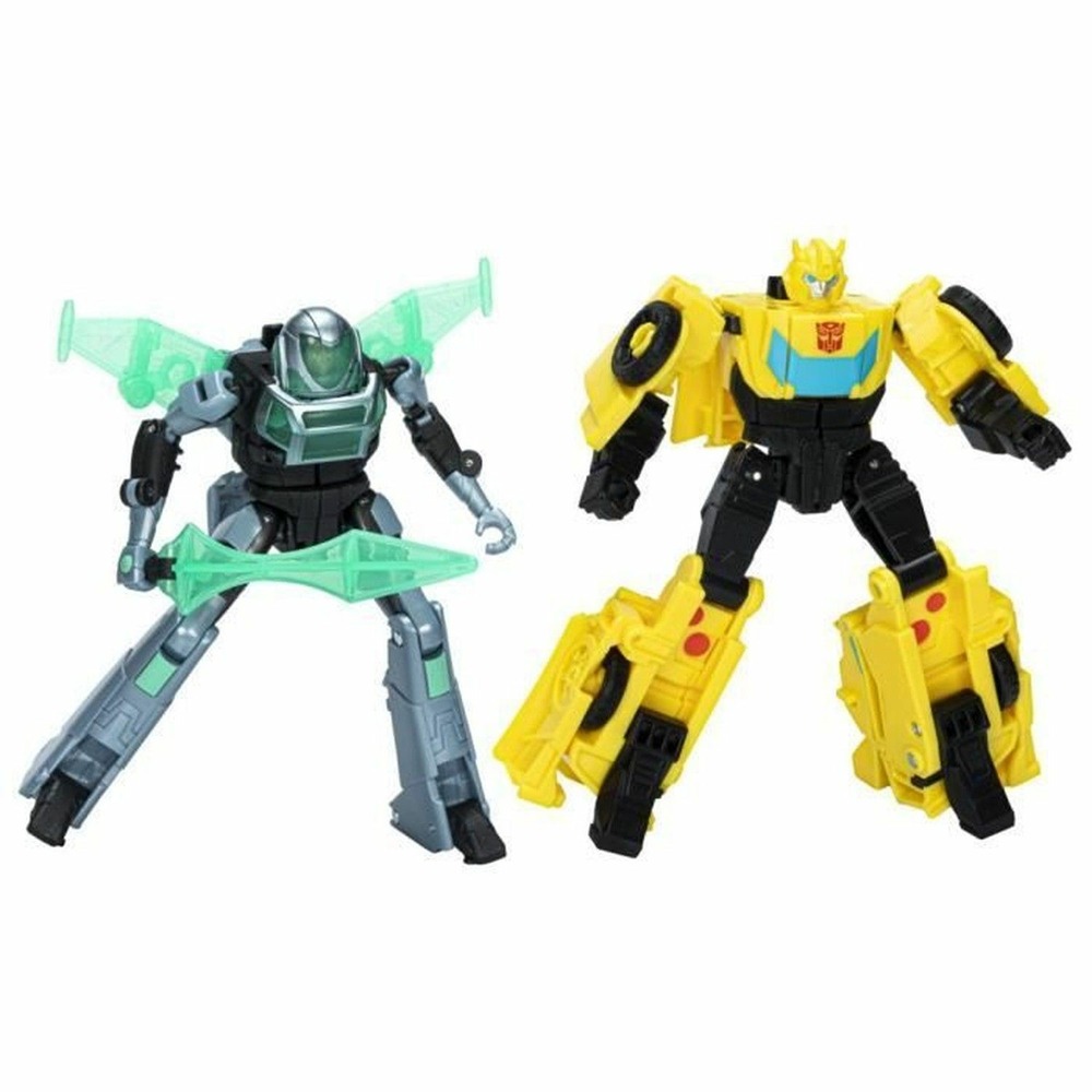 Figurines cyber-combiner bumblebee et mo malto