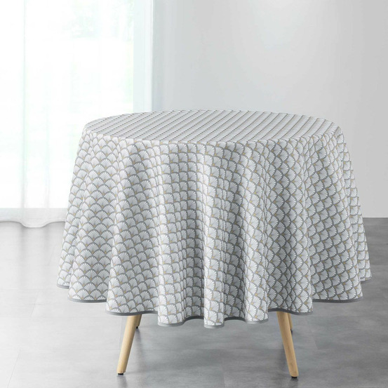 Nappe ronde imprimée