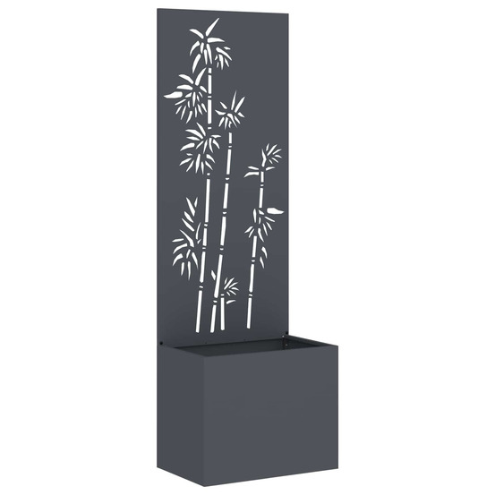 Écran de confidentialité de jardin anthracite 50 x 140 cm