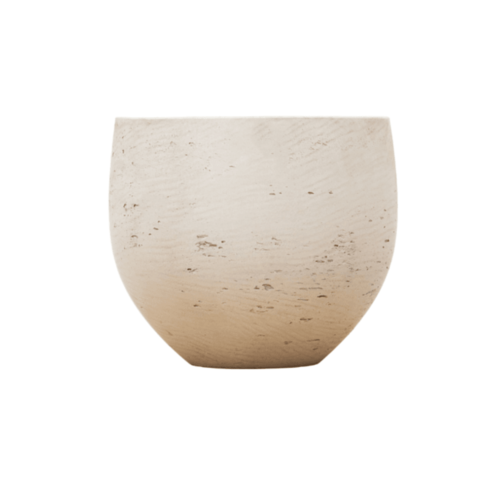 Pot jumbo orb beige 53cm