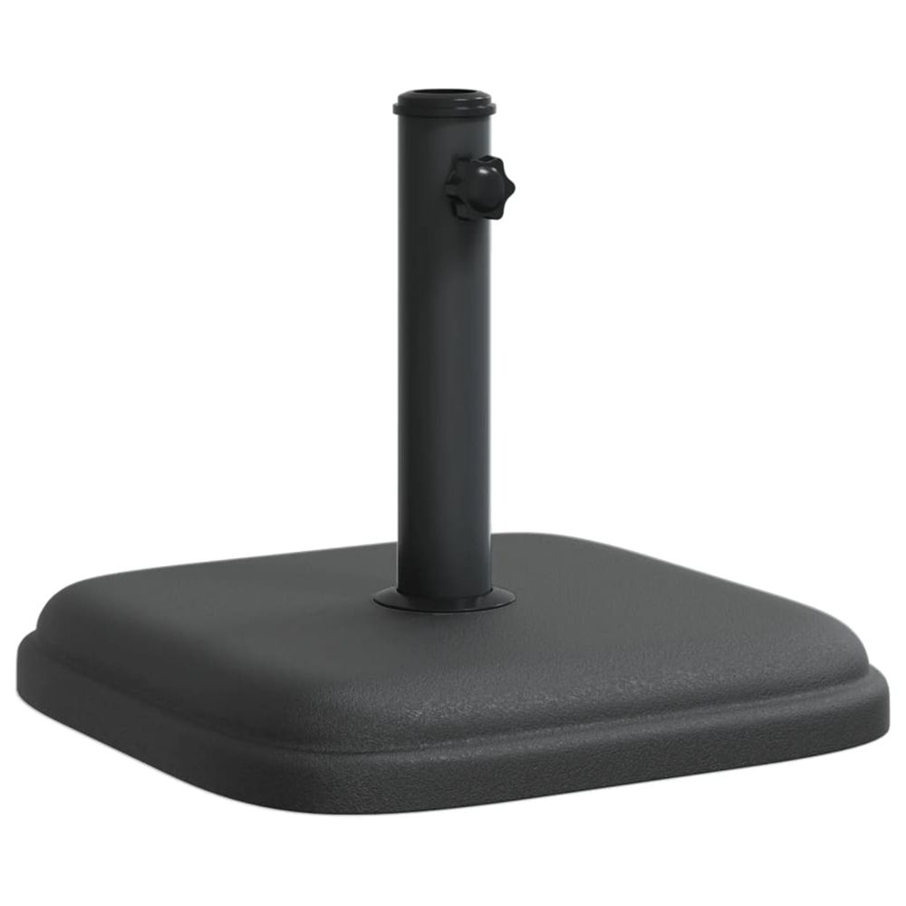 Base de parasol pour mâts ø32/35/38 mm 11 kg carré