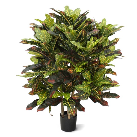 Croton plante artificielle deluxe xl 100 cm