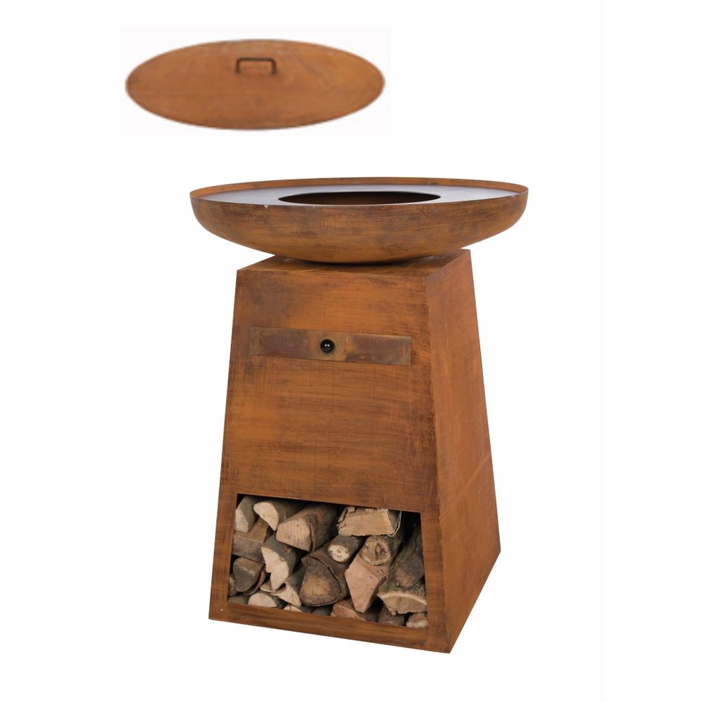 Braséro orion classic rouille + couvercle