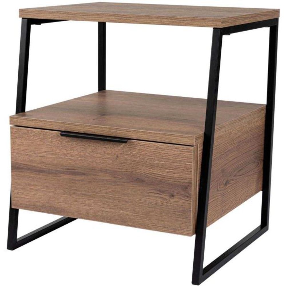 Table de chevet avec rangements pal bois