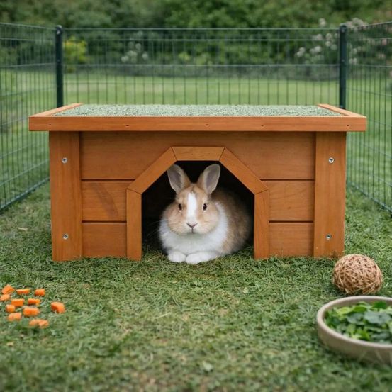 3 abris pour petits animaux / nichoirs universel
