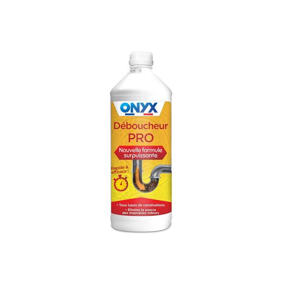 Déboucheur onyx 1l action ultra-rapide contre les bouchons tenaces - onyx