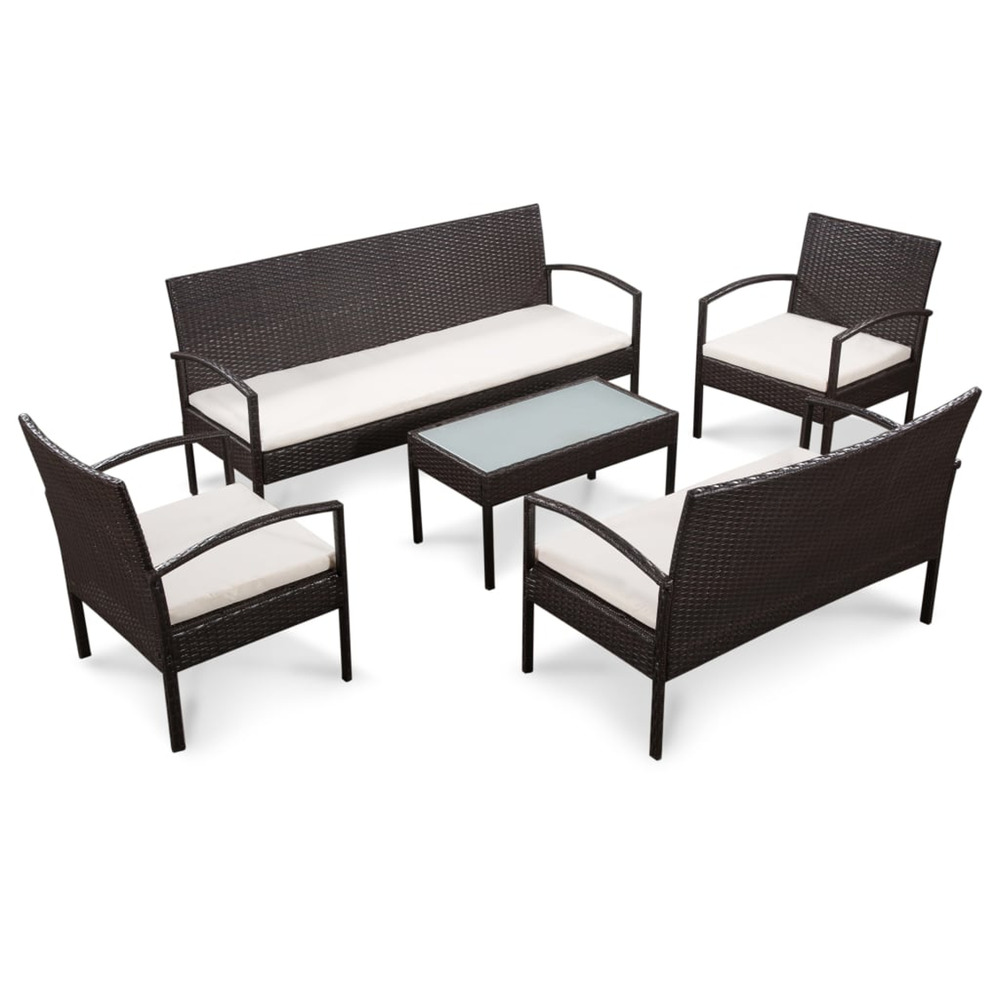 MOBILIER JARDIN 5 PCS AVE 16-(867819)