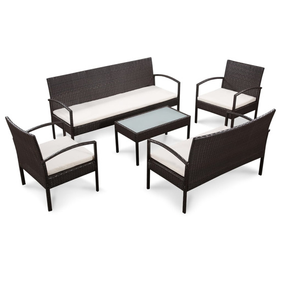 MOBILIER JARDIN 5 PCS AVE 16-(867819)