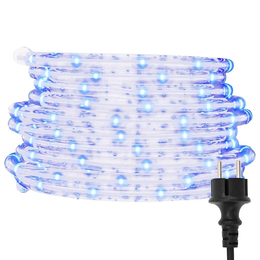 Cordon lumineux avec 480 led blanc froid 20 m pvc