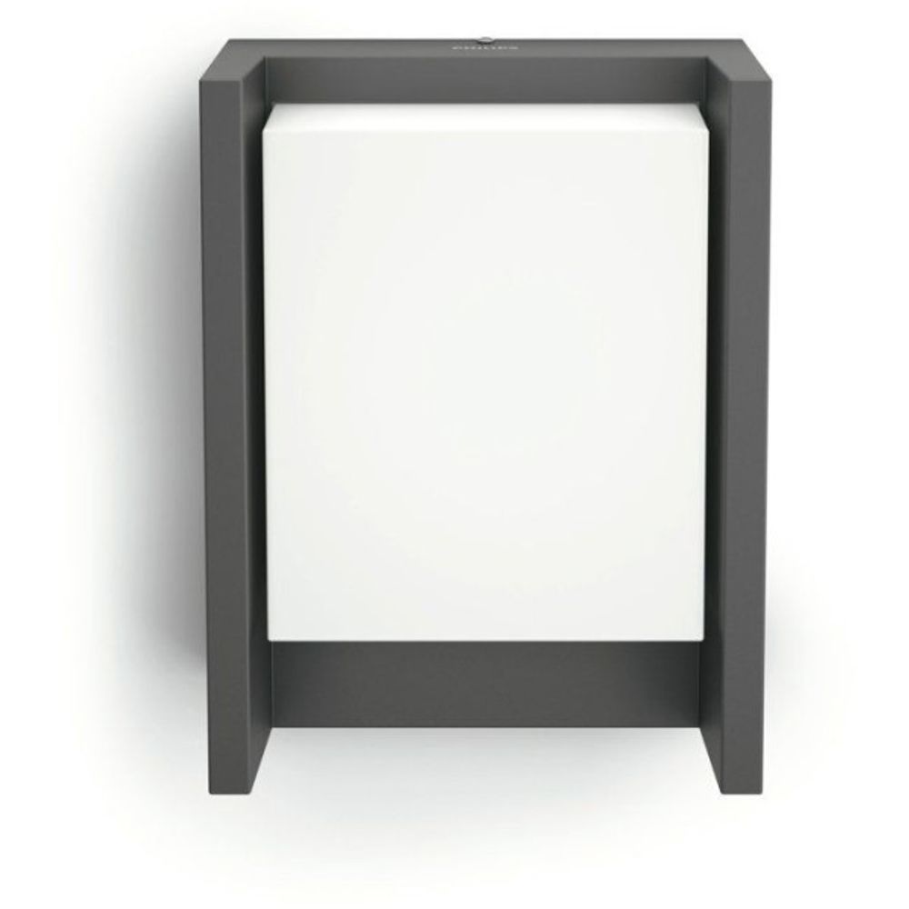 Applique murale - philips - arbour - éclairage extérieur - lumiere blanche chaude - large - ip44