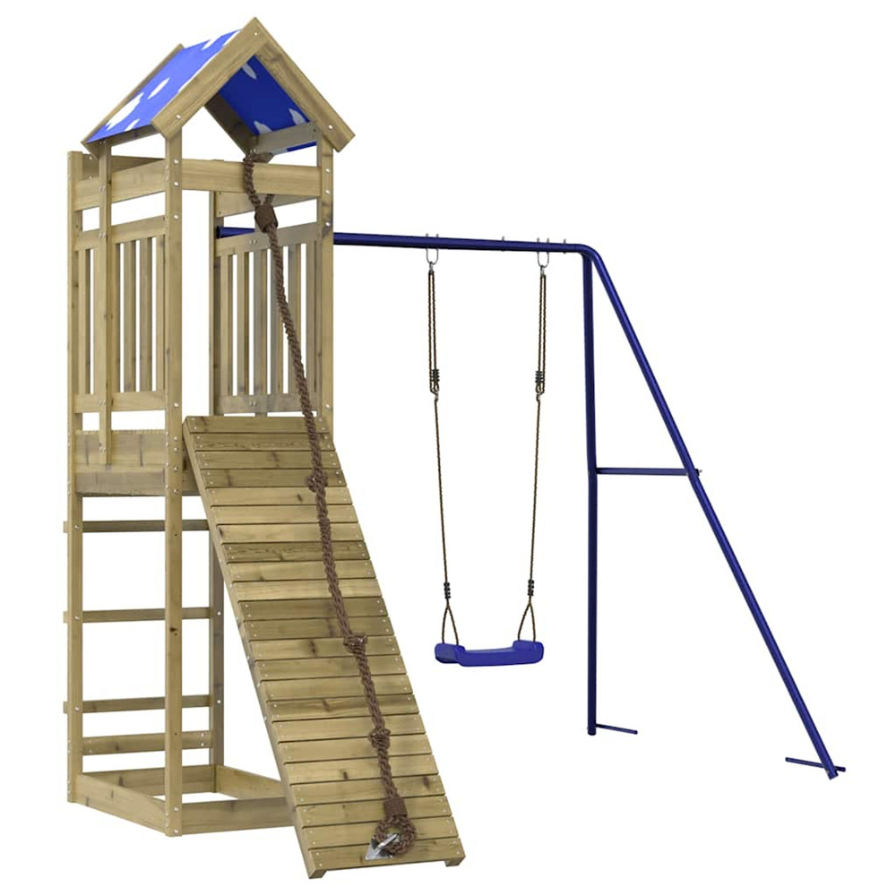 Aire de jeux d'extérieur bois de pin imprégné