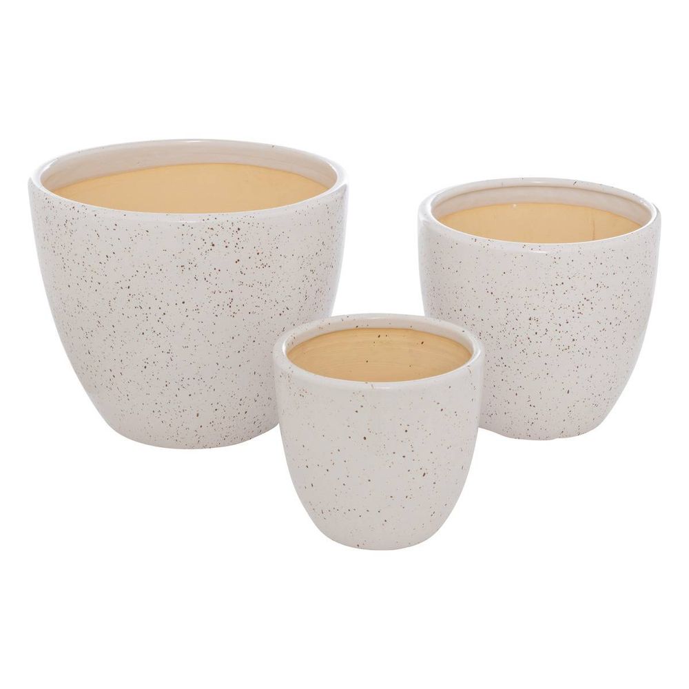 Lot de 3 pots 