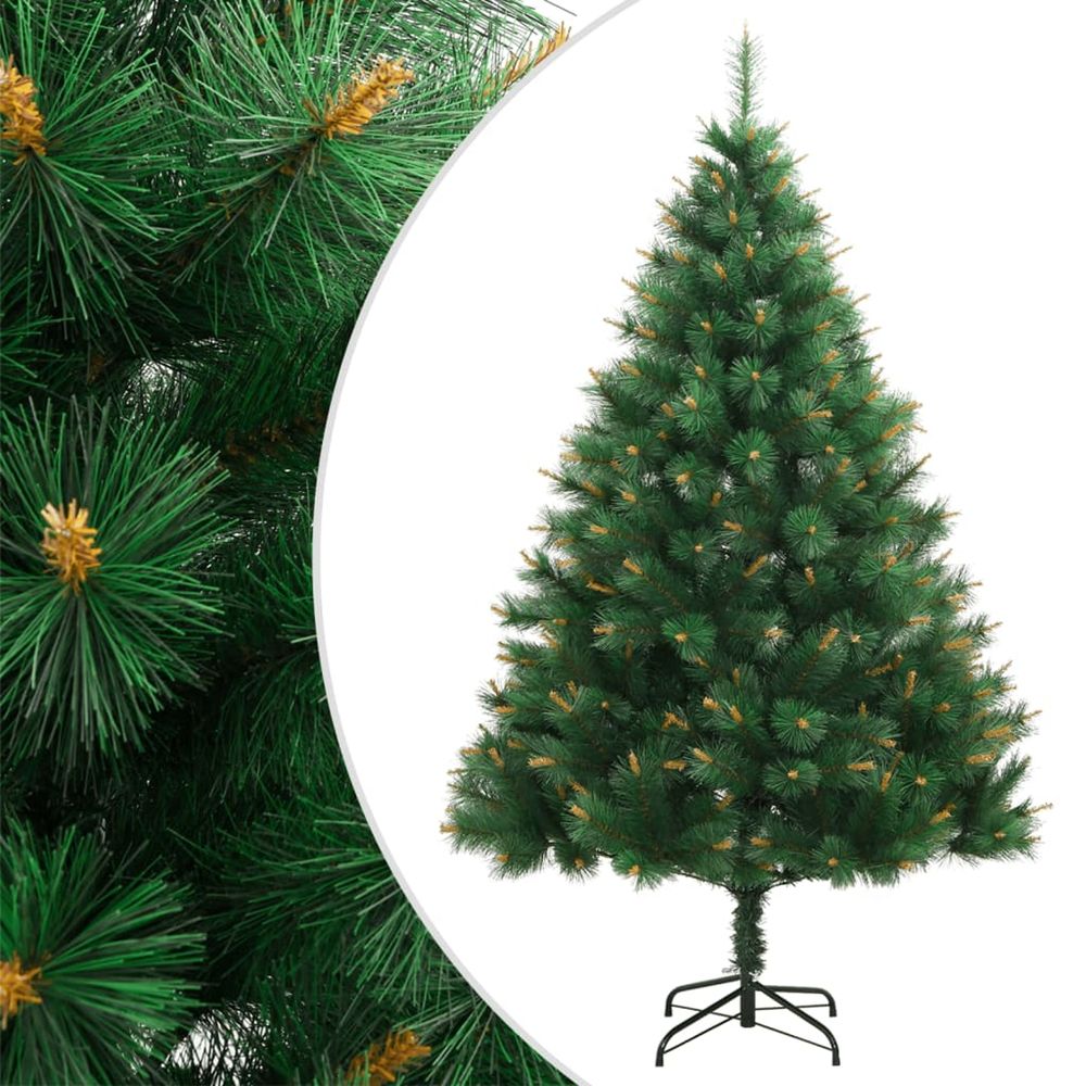 Sapin de noël artificiel à charnières avec support 240 cm