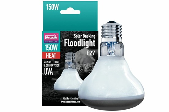 Basking solar flood - 150 w - eclairage pour reptiles