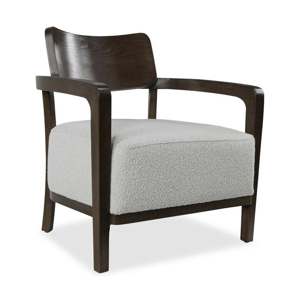 Fauteuil bois marron - interior's