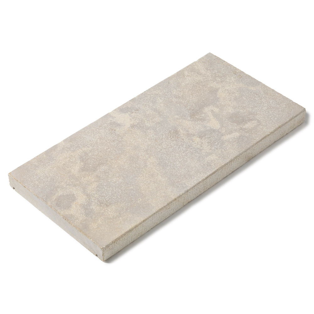 Margelle de piscine pierre de l'atlas beige 60x30x4 cm bord droit (à l'unité) - ro'ma nature