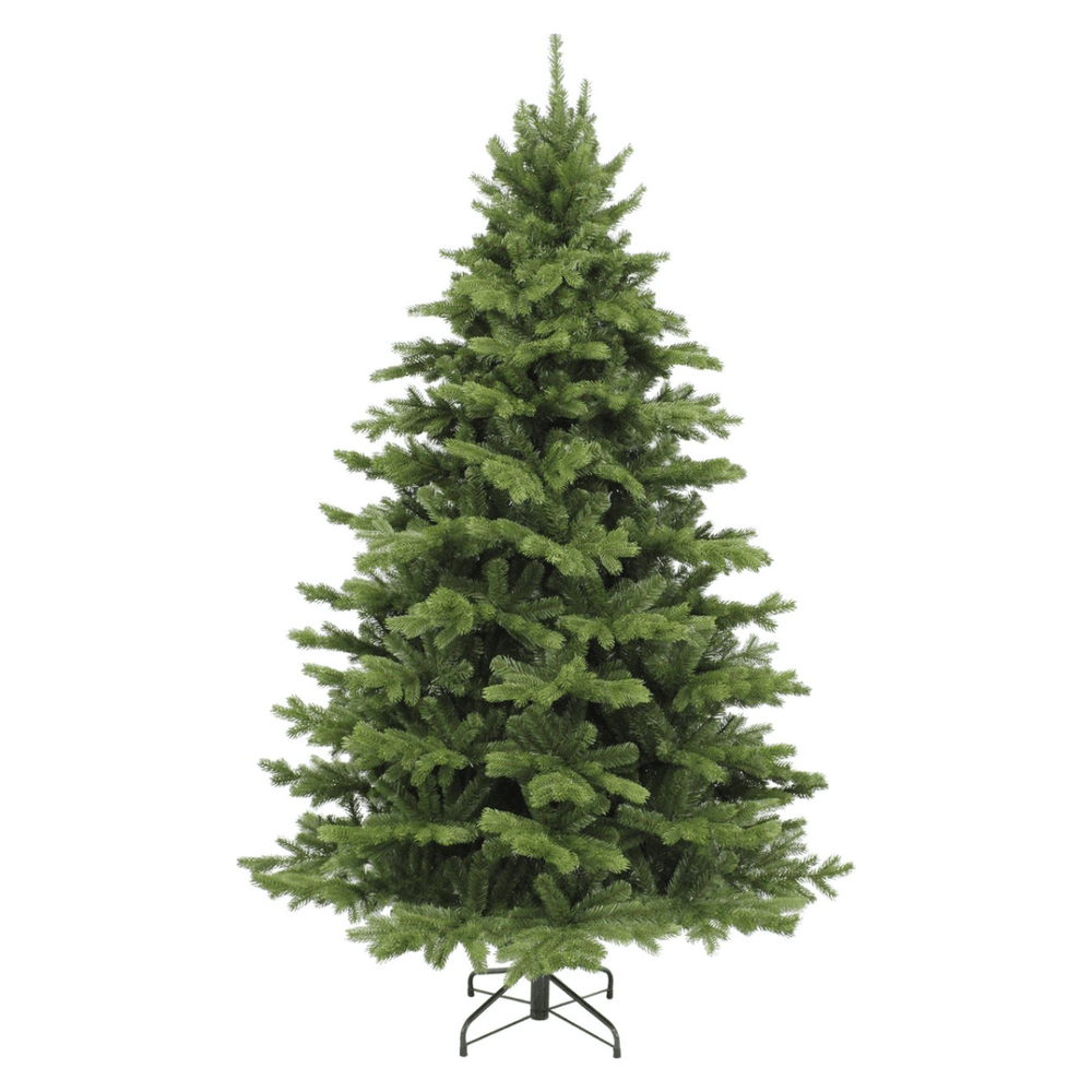 Sapin de noël artificiel sherwood h215x135cm - vert