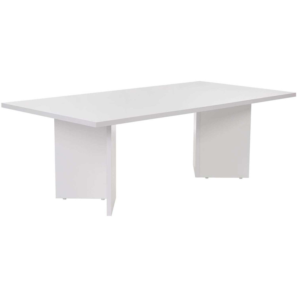 Table basse en aggloméré sabin blanc